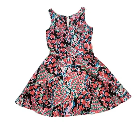 Lilly Pulitzer Gosling Cameo Sweet Nothings Fit and Flare Dress Size 8 - Picture 4 of 9